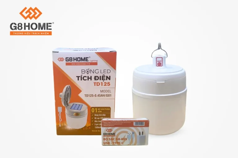 BÓNG LED TÍCH ĐIỆN TD125 Tri Việt