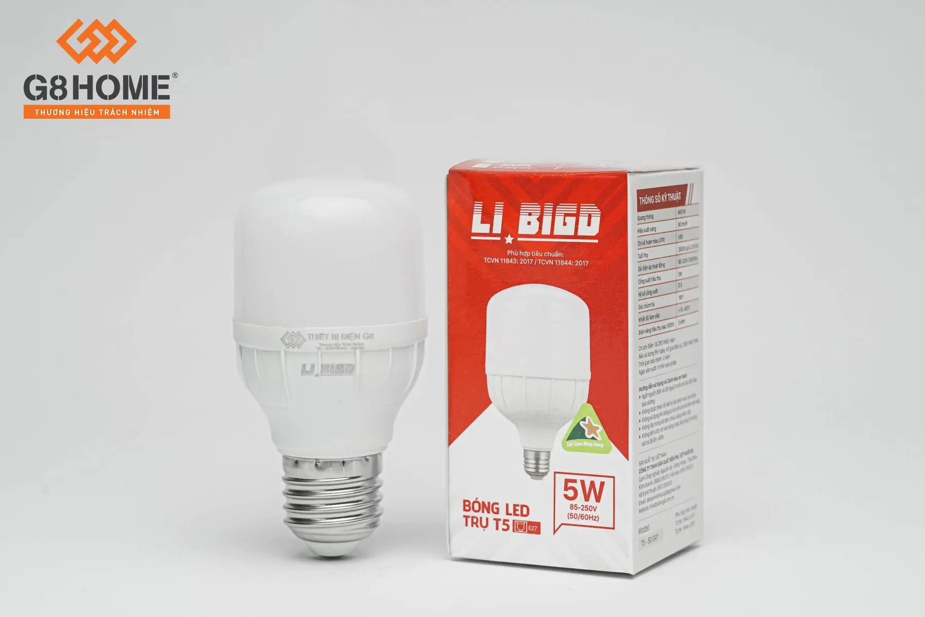 BÓNG LED TRỤ T5 (LI BIGD) Tri Việt