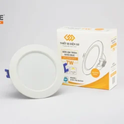 ĐÈN ÂM TRẦN KHỐI ĐÚC 7W ÁNH SÁNG TRẮNG Tri Việt