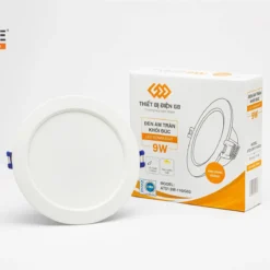 Đèn led âm trần khối đúc - 9W (model AT01.9W - ánh sáng trắng) - G8