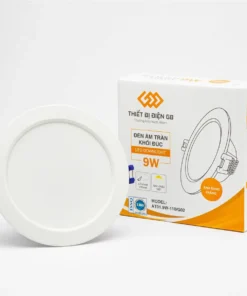 Đèn âm trần khối đúc - 9W (MODEL AT01.9W - ÁNH SÁNG TRẮNG)
