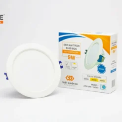 Đèn led âm trần khối đúc 9W (model AT01.9W - đổi màu) - G8