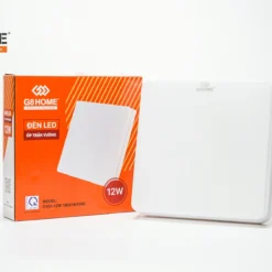 Đèn led ốp trần vuông 12W - G8