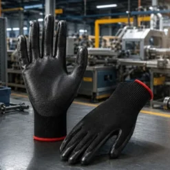 Găng tay phủ nitrile xanh dương - Trí Việt