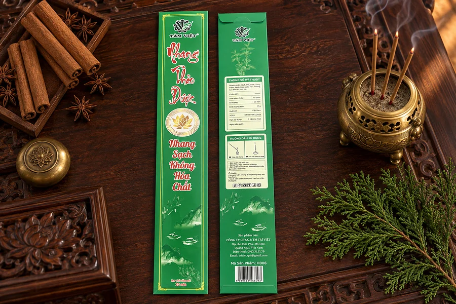 Hương Tùng Tâm Việt trong không gian sử dụng Hương Tùng Tâm Việt trong không gian sử dụng