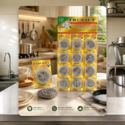 Cước cọ rửa inox siêu sạch CX-R4 - Trí Việt® Cước cọ rửa inox siêu sạch CX-R4 - Trí Việt® - Ảnh 4