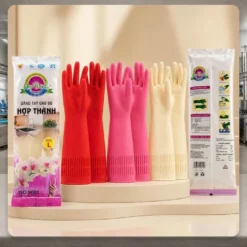 Găng tay cao su hợp thành size dài L – Hợp Thành – Trivietqni