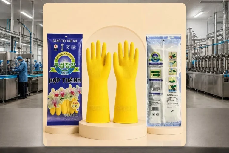 Găng tay cao su hợp thành size trung 8 – Hợp Thành – Trivietqni